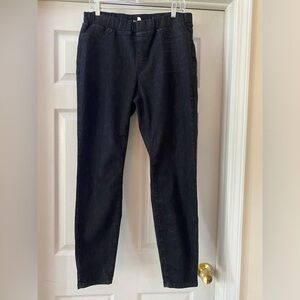 Eileen Fisher organic cotton stretch jean leggings size medium